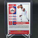 2019 PANINI CONTENDERS - CONF. FINALS TICKET - P. GEORGE - #88 - #'D/125