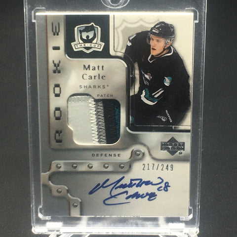 2006 UPPER DECK THE CUP - M. CARLE - #153 - #'D/249 - RPA