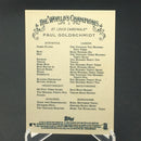 2020 TOPPS CHROME ALLEN AND GINTER - SILVER REFRACTOR - P. GOLDSCHMIDT -