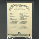 2020 TOPPS CHROME ALLEN AND GINTER - SILVER REFRACTOR - J. DEGROM -