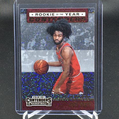2019 PANINI CONTENDERS - ROOKIE OF THE YEAR - C. WHITE - #7
