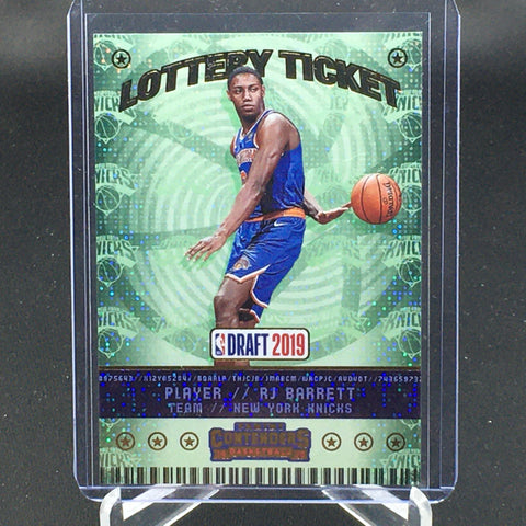 2019 PANINI CONTENDERS - LOTTERY TICKET - R.J. BARRETT - #3
