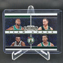 2019 PANINI CONTENDERS - TEAM QUADS - K. WALKER/ G. HAYWARD/ J. BROWN/ J. TATUM -