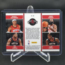 2019 PANINI CONTENDERS - TEAM QUADS - R. WESTBROOK/ J. HARDEN/ E. GORDON/ C. CAPELA -