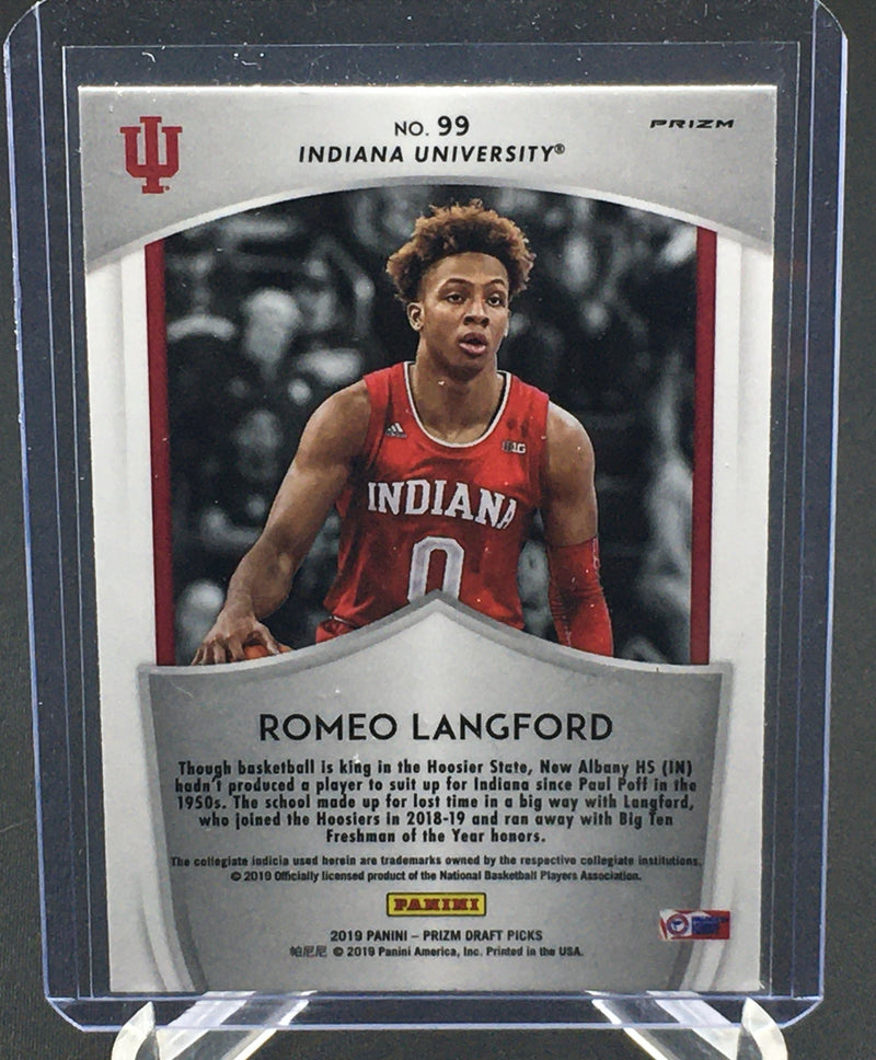 2019 PANINI PRIZM DRAFT PICKS - CRUSADE - R. LANGFORD -