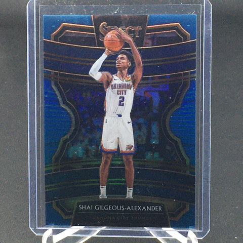 2019 PANINI SELECT - CONCOURSE - LIGHT BLUE PRIZM - S. GILGEOUS-ALEXANDER - #81 - #'D/299