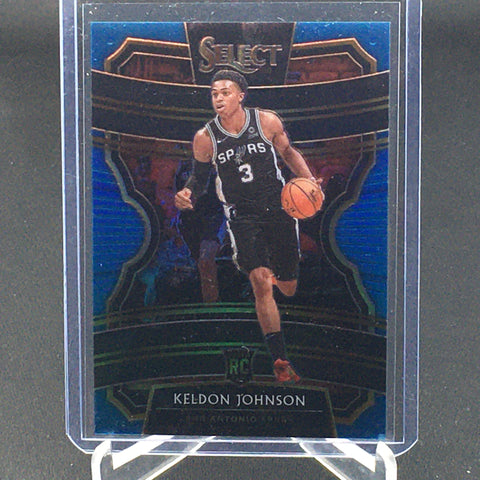 2019 PANINI SELECT - CONCOURSE - LIGHT BLUE PRIZM - K. JOHNSON - #45 - #'D/299 - RC