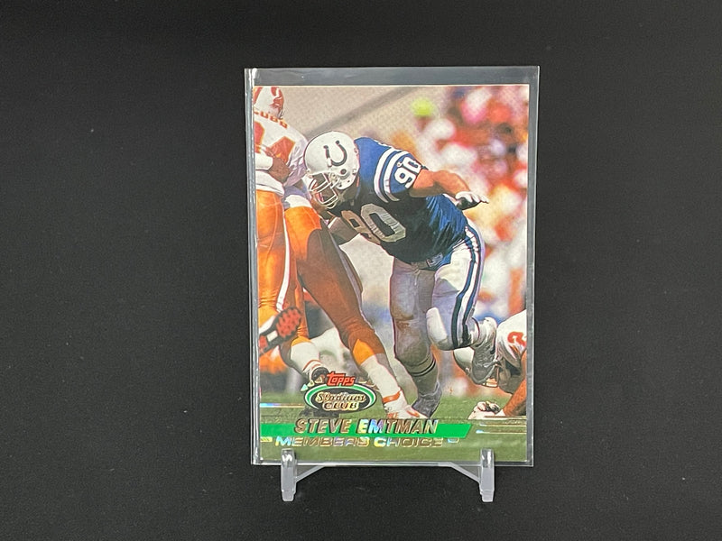 1993 TOPPS STADIUM CLUB - MEMBERS CHOICE - S. EMTMAN -