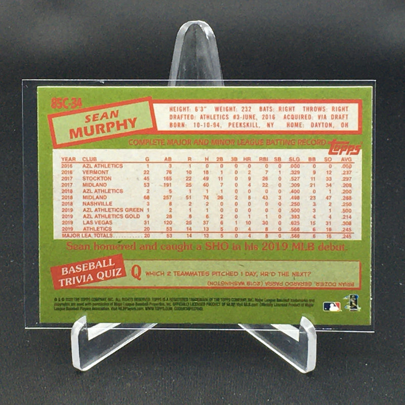 2020 TOPPS SILVER PACK - 35TH ANNIVERSARY - S. MURPHY -