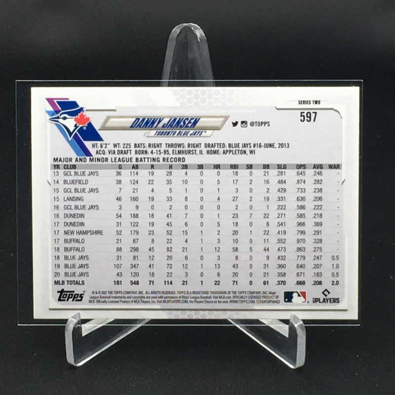 2021 TOPPS SERIES TWO - 70 TOPPS - D. JANSEN -