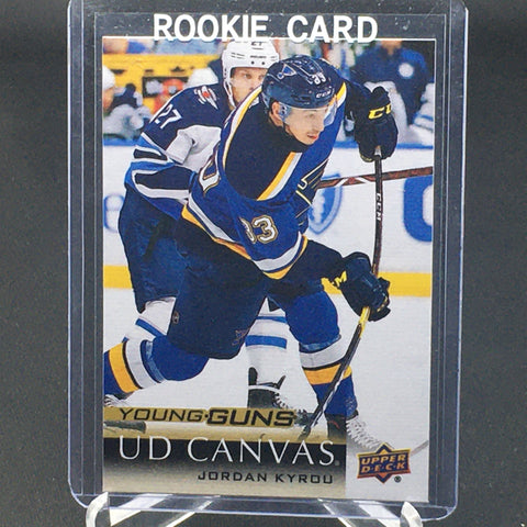 2018 UPPER DECK SERIES TWO - UD CANVAS - YOUNG GUNS - J. KYROU - #C225 - RC
