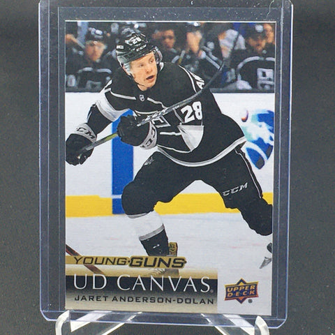 2018 UPPER DECK SERIES TWO - UD CANVAS - YOUNG GUNS - J. ANDERSON-DOLAN - #C221 - RC