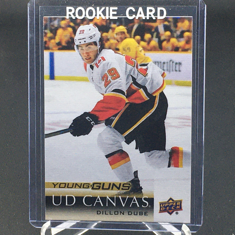 2018 UPPER DECK SERIES TWO - UD CANVAS - YOUNG GUNS - D. DUBE -