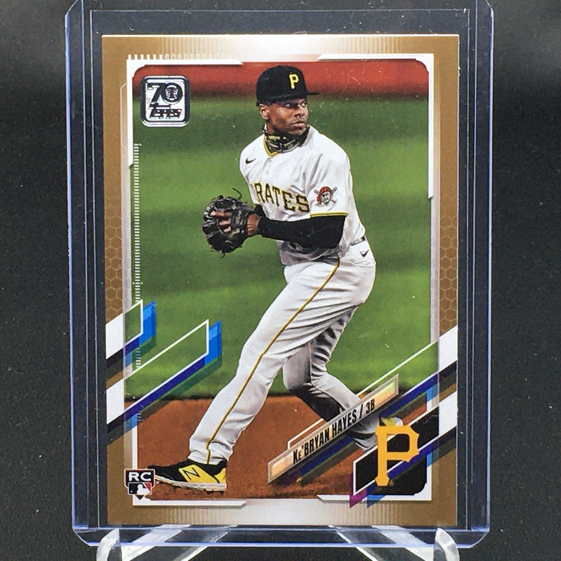 2021 TOPPS SERIES TWO - 70 TOPPS - GOLD - K. HAYES - #644 - #'D/2021 - RC