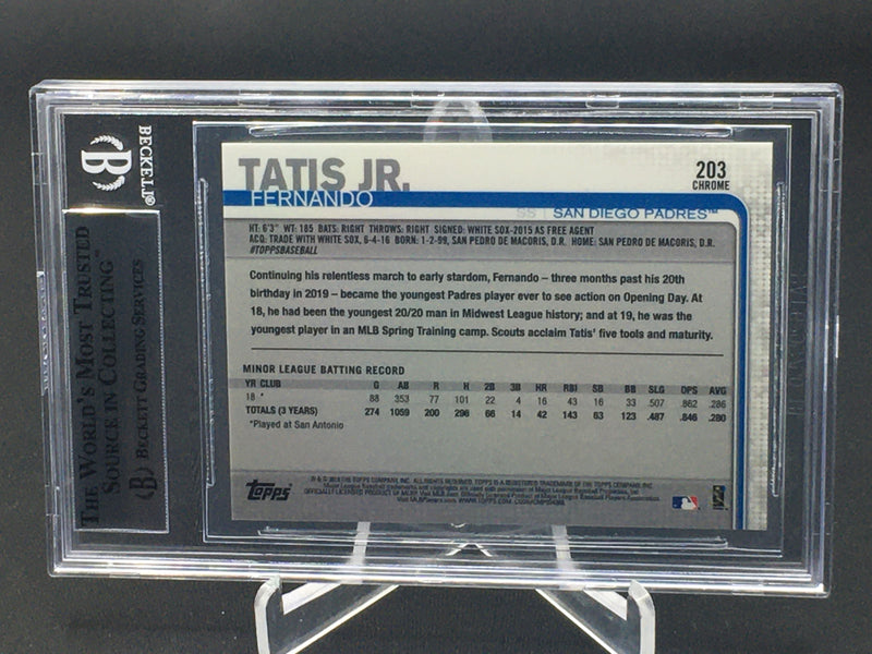 2019 TOPPS CHROME - F. TATIS JR. -