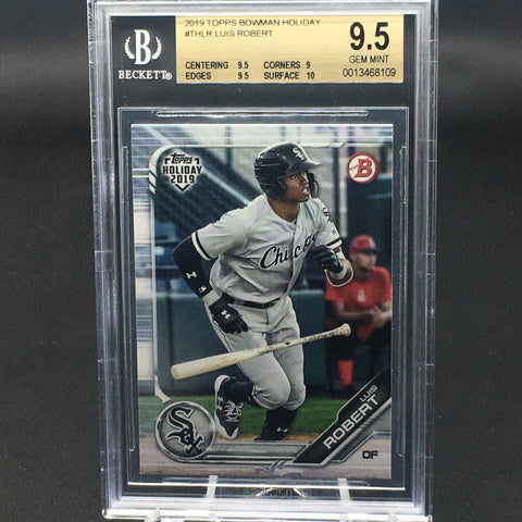 2019 TOPPS BOWMAN HOLIDAY - L. ROBERT - #TH-LR - BGS 9.5