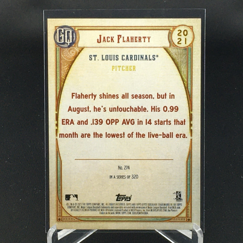 2021 TOPPS GYPSY QUEEN - CHROME - J. FLAHERTY -