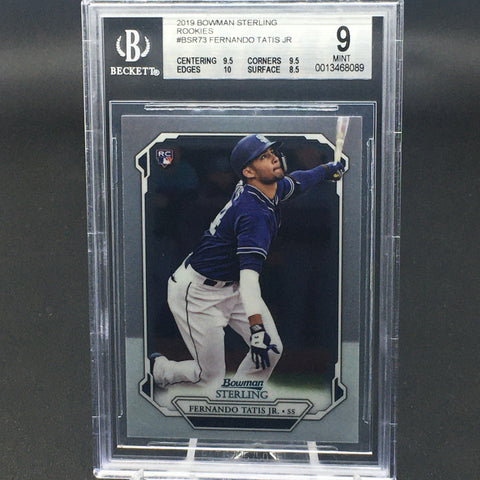 2019 BOWMAN STERLING - F. TATIS JR. - #BSR-73 - BGS 9 - RC