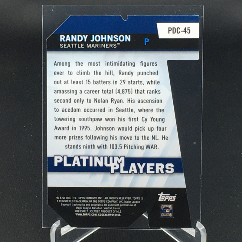 2021 TOPPS - PLATINUM PLAYERS - R. JOHNSON -