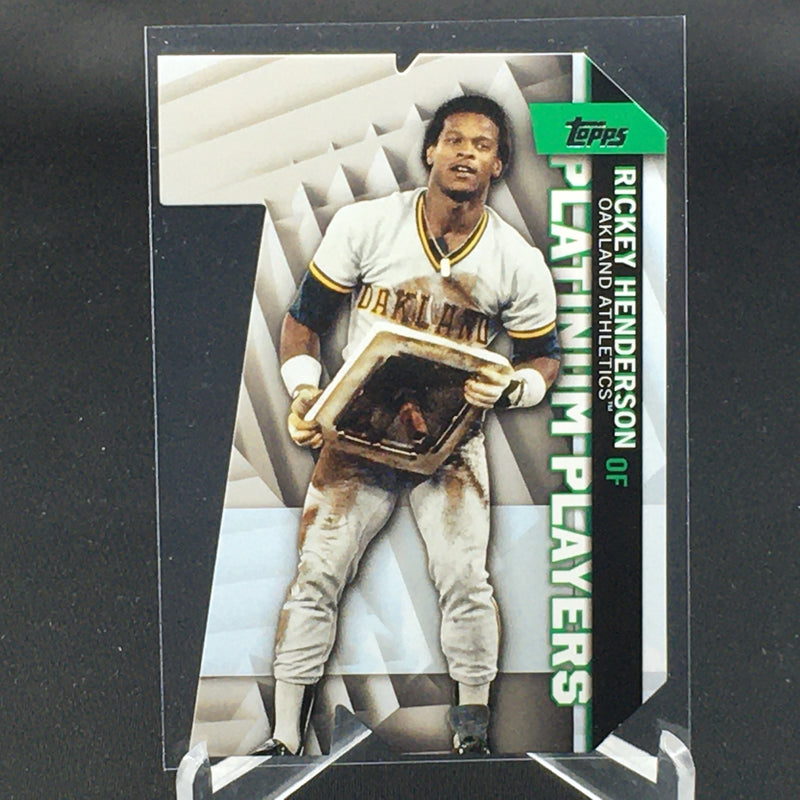 2021 TOPPS - PLATINUM PLAYERS - R. HENDERSON -