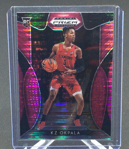 2019 PANINI PRIZM DRAFT PICKS - K. OKPALA - #33 - PINK PULSAR - RC