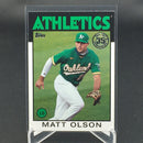 2021 TOPPS SERIES TWO - 35TH ANNIVERSARY - M. OLSON -