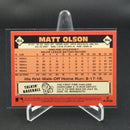 2021 TOPPS SERIES TWO - 35TH ANNIVERSARY - M. OLSON -