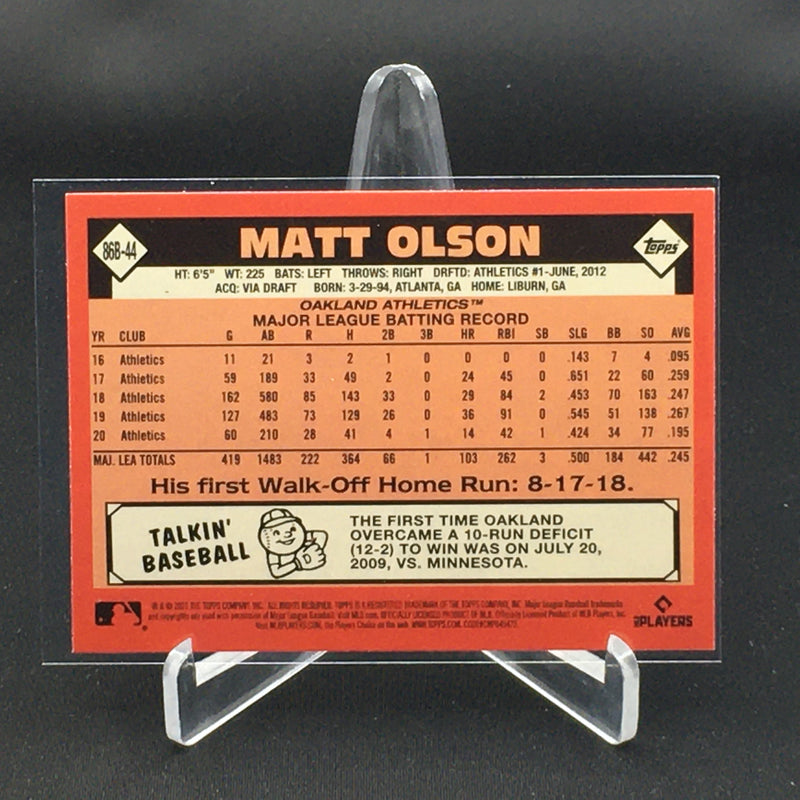 2021 TOPPS SERIES TWO - 35TH ANNIVERSARY - M. OLSON -