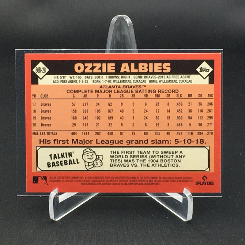 2021 TOPPS SERIES TWO - 35TH ANNIVERSARY - O. ALBIES -