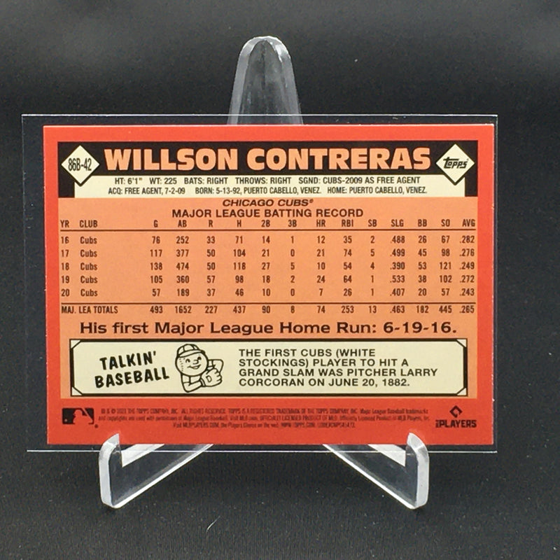2021 TOPPS SERIES TWO - 35TH ANNIVERSARY - W. CONTRERAS -