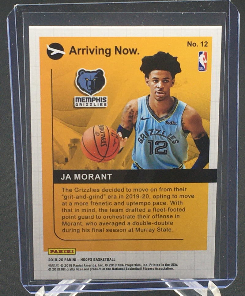 2019 PANINI HOOPS - ARRIVING NOW - J. MORANT -