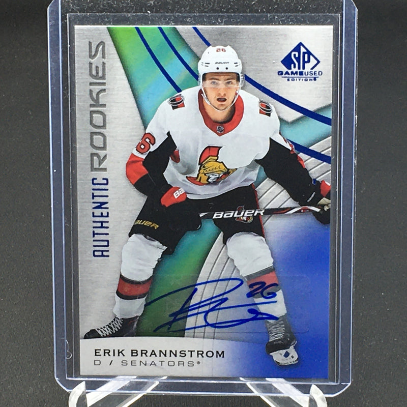 2019 UPPER DECK SP GAME USED - AUTHENTIC ROOKIES - E. BRANNSTROM -
