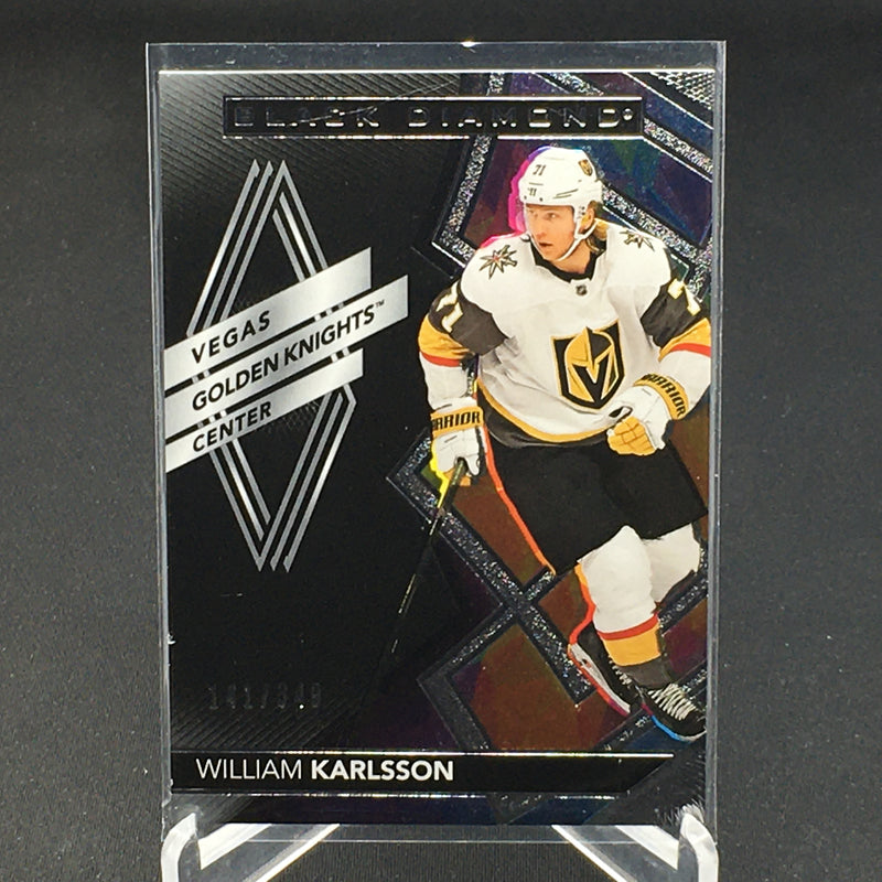 2020 UPPER DECK BLACK DIAMOND - W. KARLSSON - #BDB-WK #'D/349