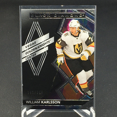 2020 UPPER DECK BLACK DIAMOND - W. KARLSSON - #BDB-WK #'D/349