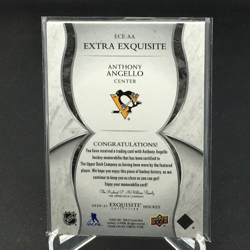 2020 UPPER DECK EXQUISITE COLLECTION - EXTRA EXQUISITE - A. ANGELLO - #ECE-AA - #'D/149 - RELIC