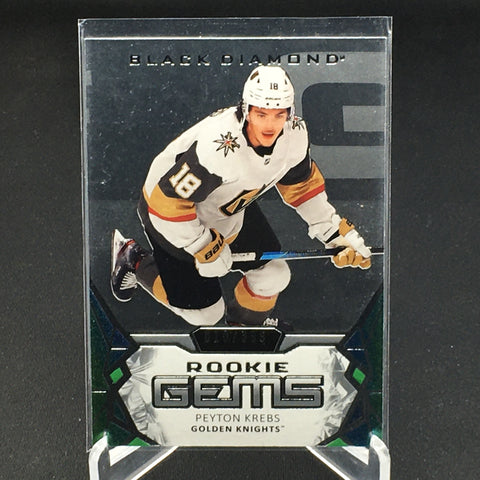 2020 UPPER DECK BLACK DIAMOND - ROOKIE GEMS - P. KREBS - #RG-PK - #'D/399 - RC