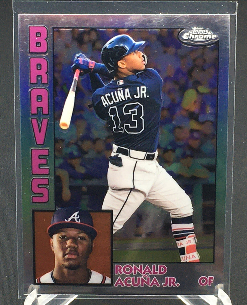 2019 TOPPS CHROME - R. ACUNA JR. -