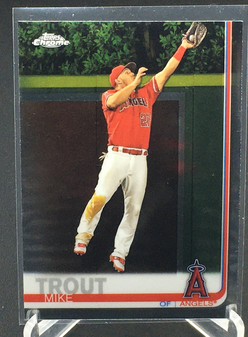 2019 TOPPS CHROME - M. TROUT -