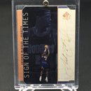 1999 UPPER DECK SP AUTHENTIC - SIGN OF THE TIMES - A. McDYESS -