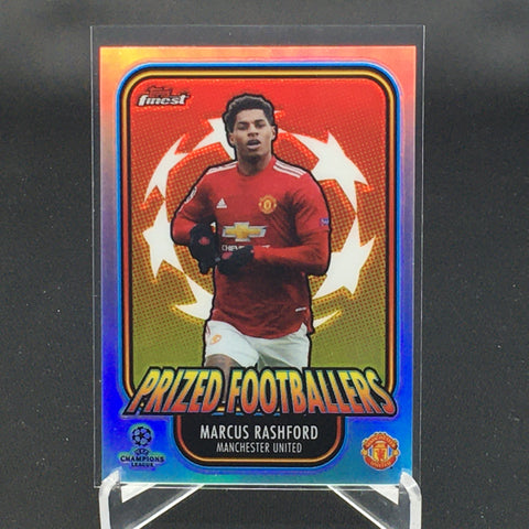 2021 TOPPS FINEST - PRIZED FOOTBALLERS - M. RASHFORD - #PF-MR