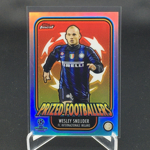 2021 TOPPS FINEST - PRIZED FOOTBALLERS - W. SNEIJDER - #PF-WS