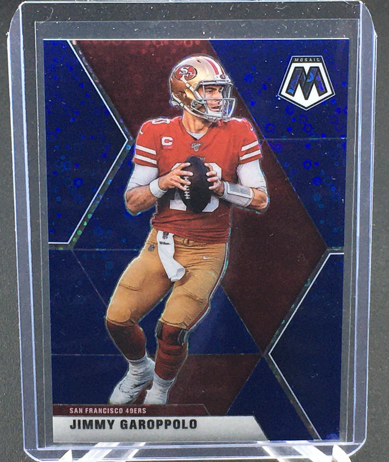 2020 PANINI MOSAIC -  NO HUDDLE BLUE DISCO - J. GAROPPOLO - #174 - #'D/75