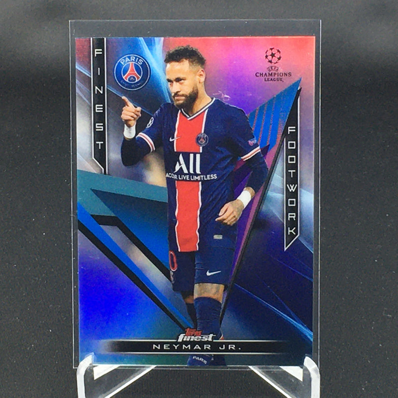 2021 TOPPS FINEST - FOOTWORK - NEYMAR JR. -