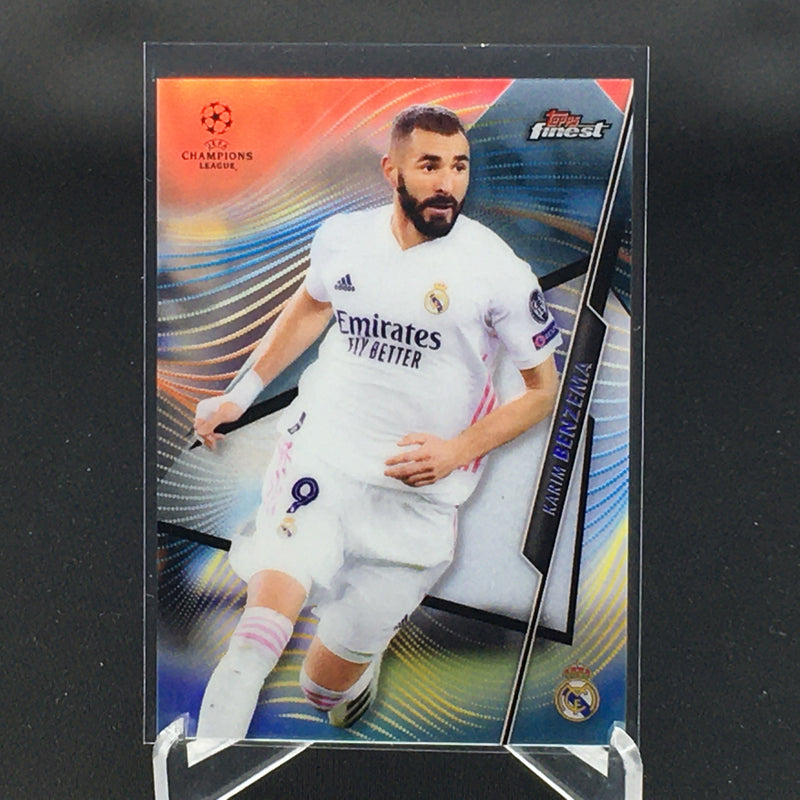 2021 TOPPS FINEST - REFRACTOR - K. BENZEMA -