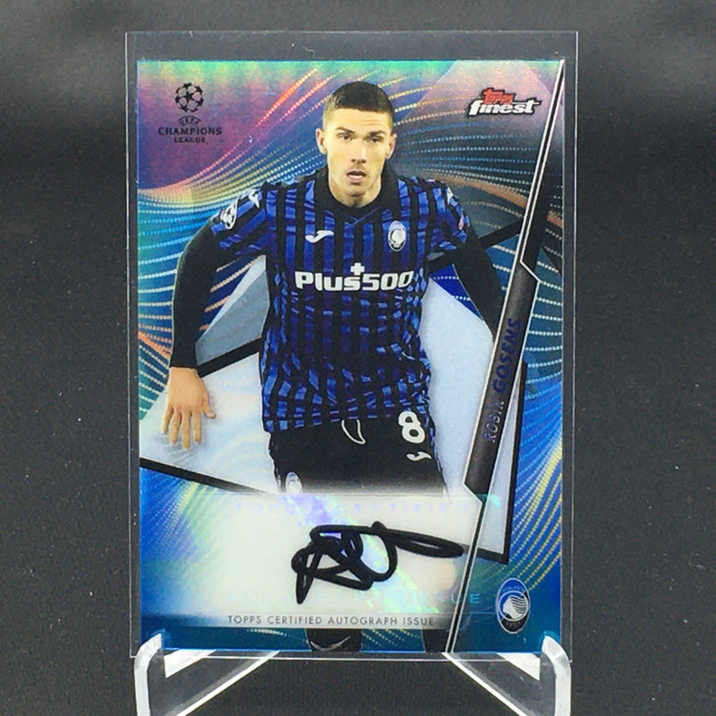 2021 TOPPS FINEST UEFA - BLUE - R. GOSENS - #FA-RGS - #'D/150 - AUTOGRAPH