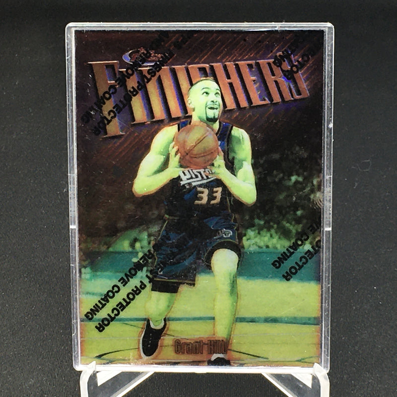 1997 TOPPS FINEST - FINISHERS - REFRACTOR - G. HILL -
