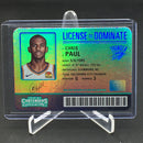 2019 PANINI CONTENDERS - LICENSE TO DOMINATE - C. PAUL -