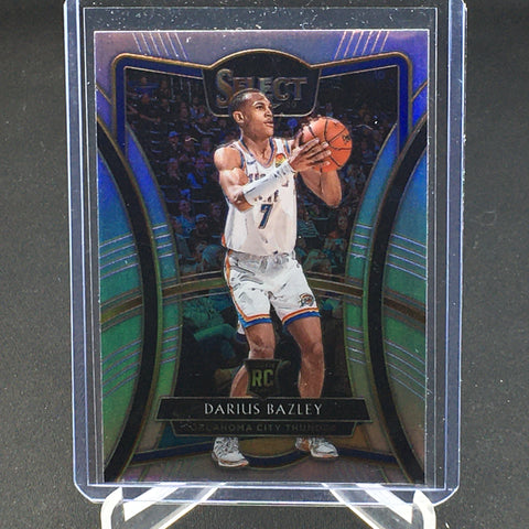 2019 PANINI SELECT - PREMIER LEVEL - SILVER PRIZM - D. BAZLEY - #116 - RC