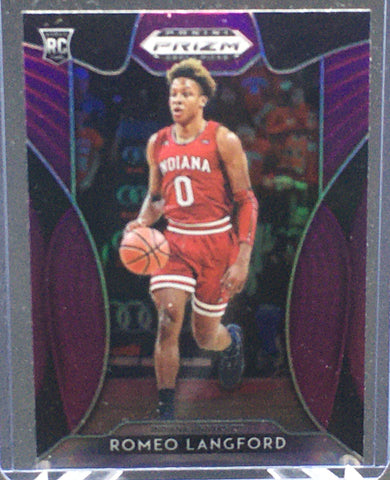 2019 PANINI PRIZM DRAFT PICK - R. LANGFORD - #16 - PURPLE - RC