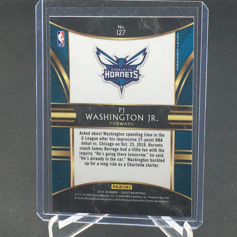 2019 PANINI SELECT - PREMIER LEVEL - P. WASHINGTON -